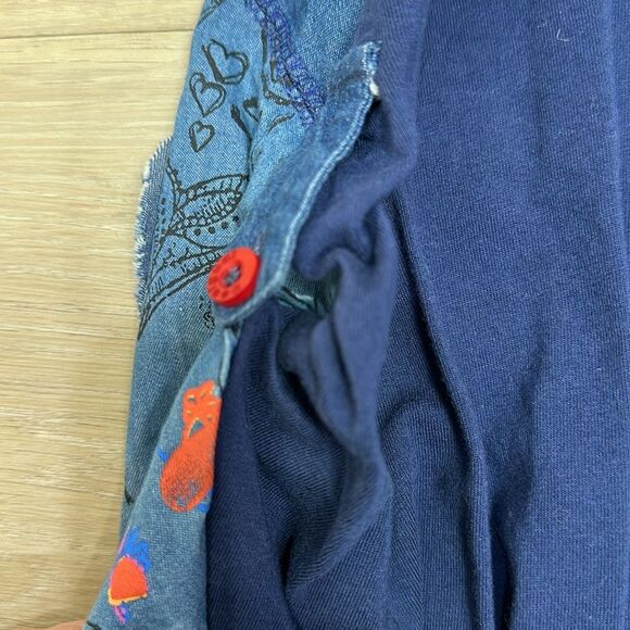 Desigual girls dress, blue, size 7/8 - Picture 7 of 8